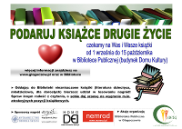 2012-08-26 Podaruj książce drugie życie - plakat